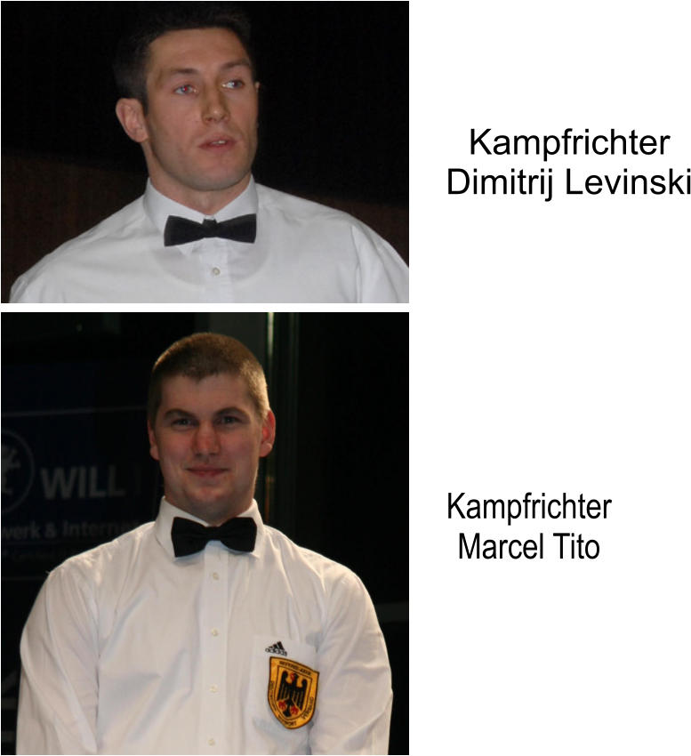 Kampfrichter Marcel Tito Kampfrichter Dimitrij Levinski